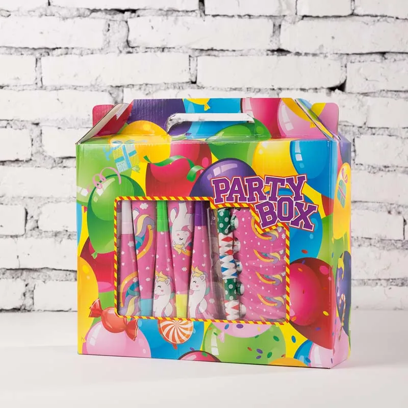 1 комплект 90 шт. Радуга Единорог праздничный одноразовая посуда Наборы Бумага