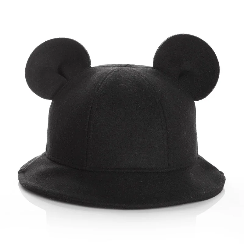2017 г. осенне-зимняя детская шапка с изображением Мики ушками детский чепчик bebes