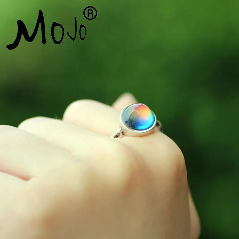 Женское Винтажное кольцо унисекс модное винтажное с круглыми камнями в