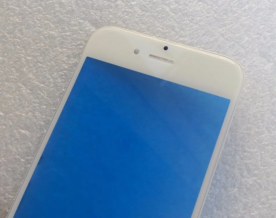 2 шт Высокое качество Переднее внешнее стекло со средней рамкой для iPhone 7 7+ ободок предварительно собранный для iPhone 7 7 plus Запасная часть
