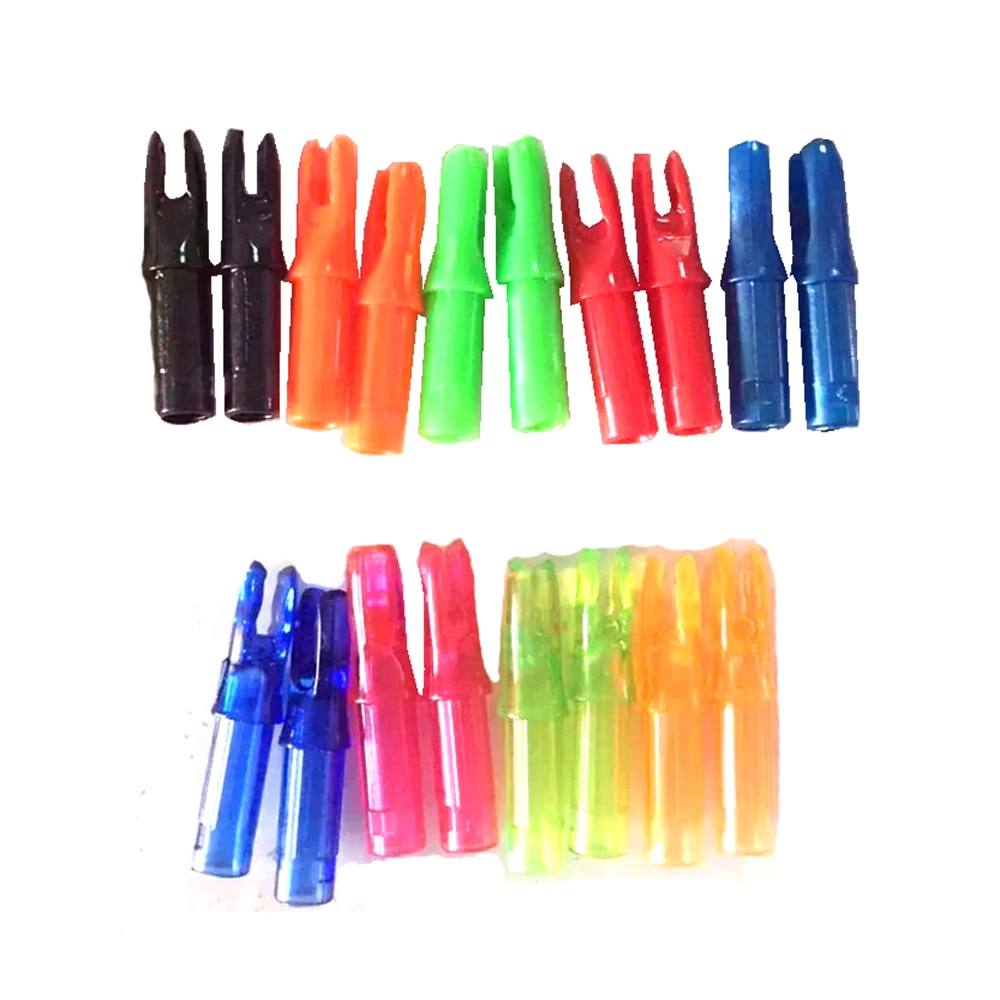 50 шт./упак. качественные пластиковые оранжевые стрелы внутренние для