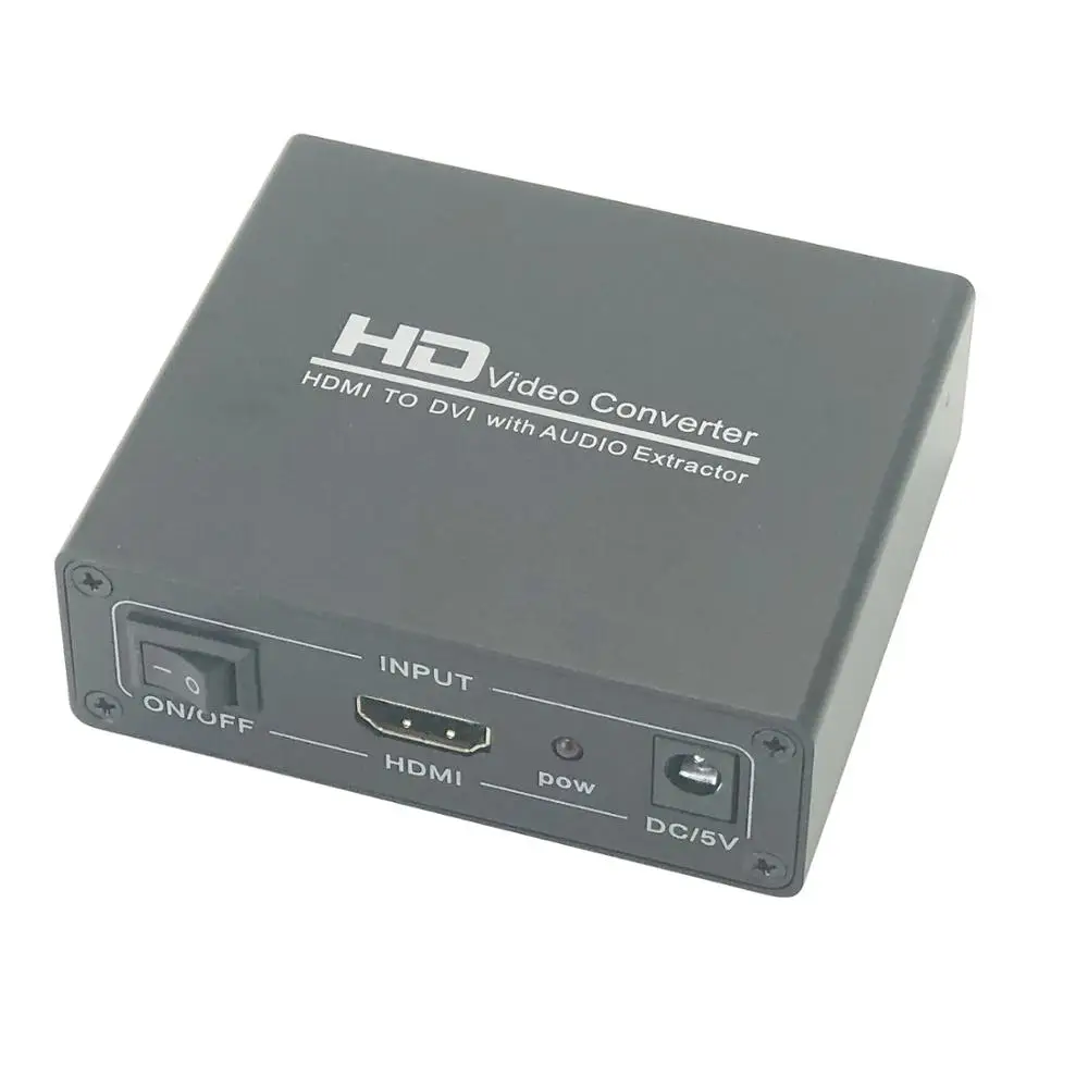 Активный HDMI к DVI аудио и видео конвертер для PS4 ПК ноутбук к DVI дисплей с аудио выход