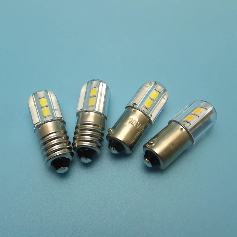 Фото MIDCARS 6V t4w ba9s e10 светодиодный лампы LIndicator светильник H21W BAY9S 12V SMD 48V 24V постоянного тока до 60V оптовая продажа №3