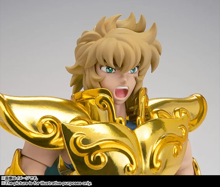 CMT Наличие в исходном Bandai Saint Seiya EX Лев Aiolia фигурку миф металлическая Броня игрушки Фигурки
