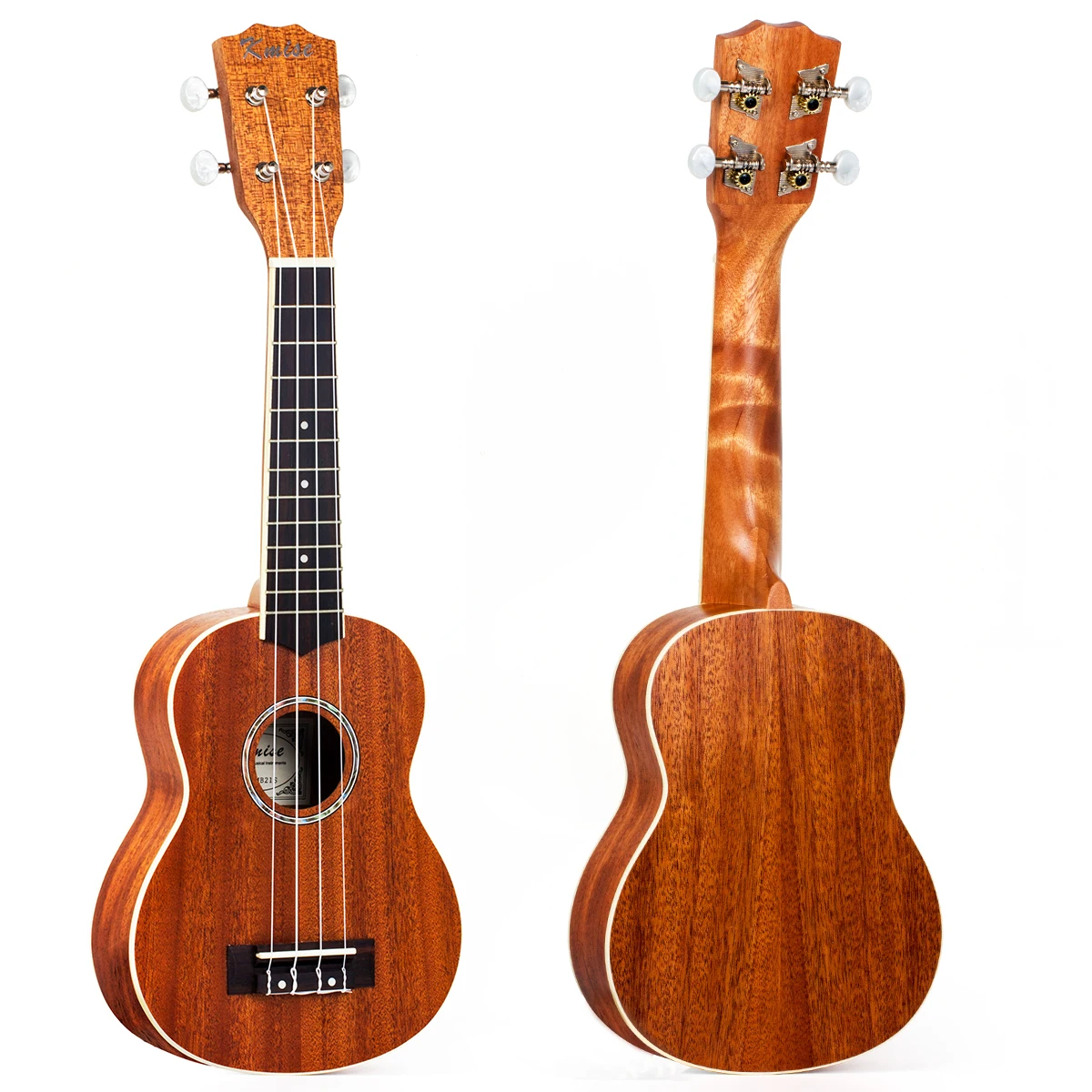 Kmise концертные Гавайские гитары укулеле из красного дерева Ukelele Uke двойное звуковое отверстие боковое отверстие 23 дюймов 18 ладов 4 струны Гавайские гитары с Gig Bag тюнер