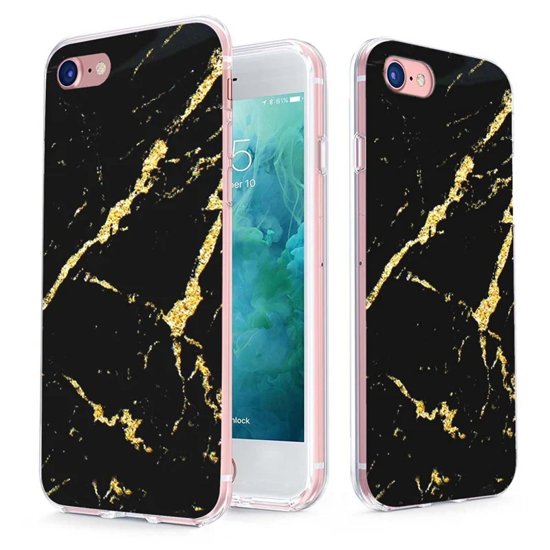 MLCRIYG Soft Phone Case For iPhone 6 6S Plus 7 7Plus 8Plus X TPU Colorful Flower Marble Mandala Pattern Fundas C065 |