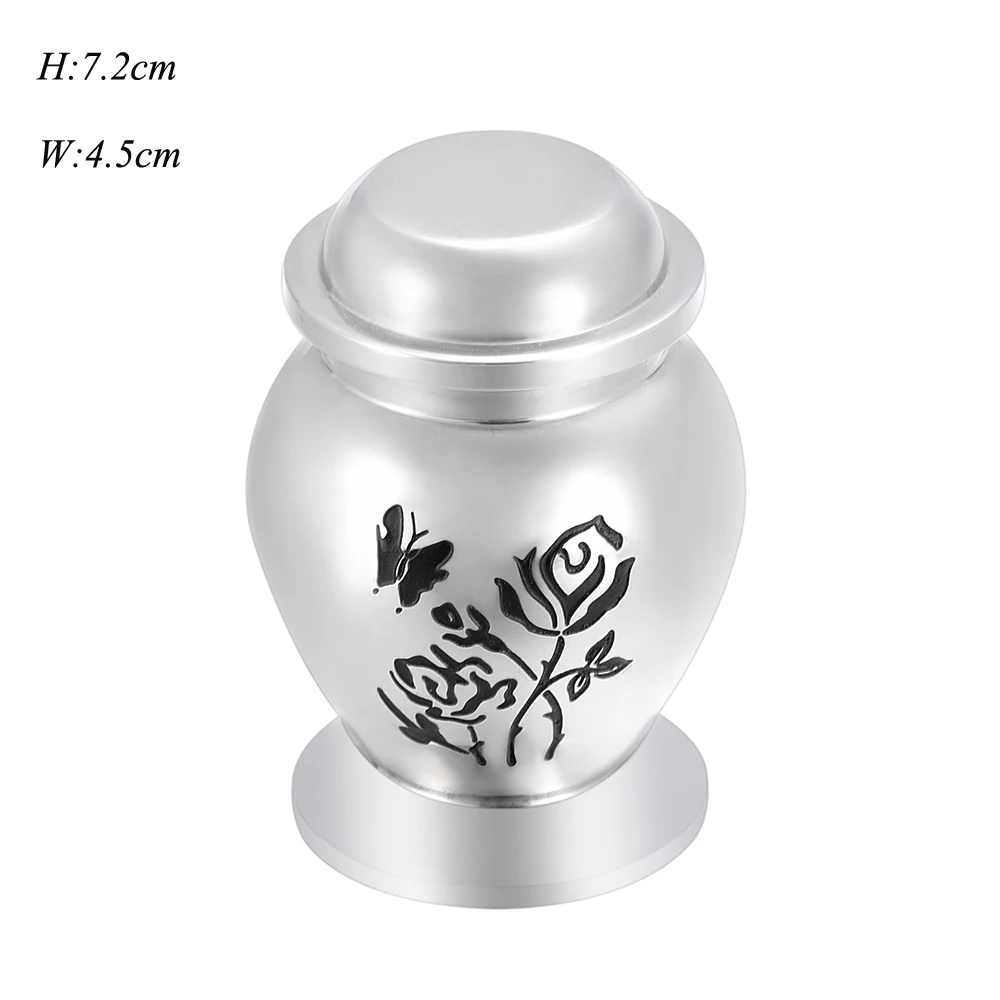 Полированные вместительные похоронные урны из нержавеющей стали для кремации