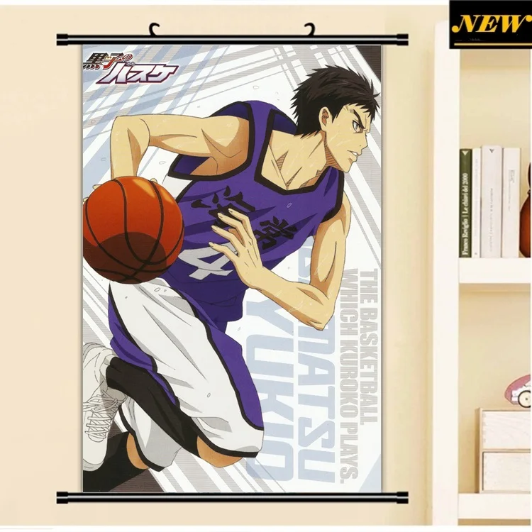 40X60 см Kuroko no Basuke баскетбольная серия спортивный аниме мультфильм прокрутки