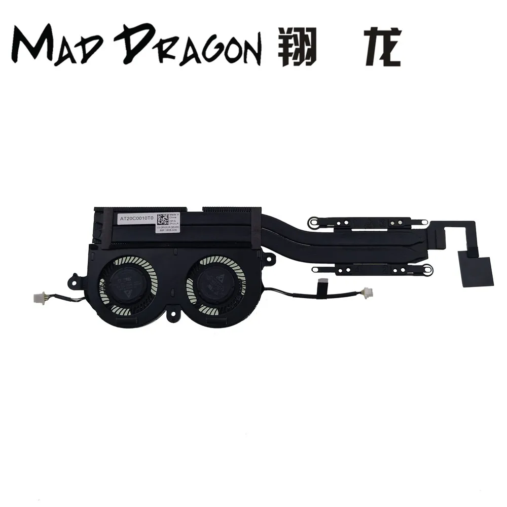 MAD DRAGON процессор/графика охлаждения радиатора Вентилятор в сборе для Dell XPS13 XPS 13 9370 0980WH 980WH 0PNWJR AT20C0010T0
