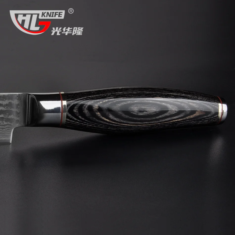 Нож для очистки овощей японский нож фруктов нержавеющая сталь дамасский Ультра