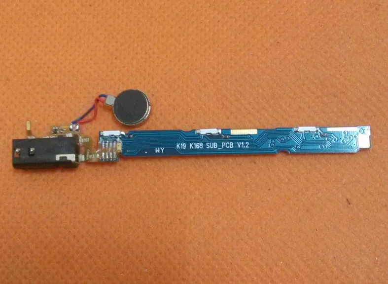 Подержанный оригинальный разъем для наушников и микрофон смартфона Kingzone K1 Turbo