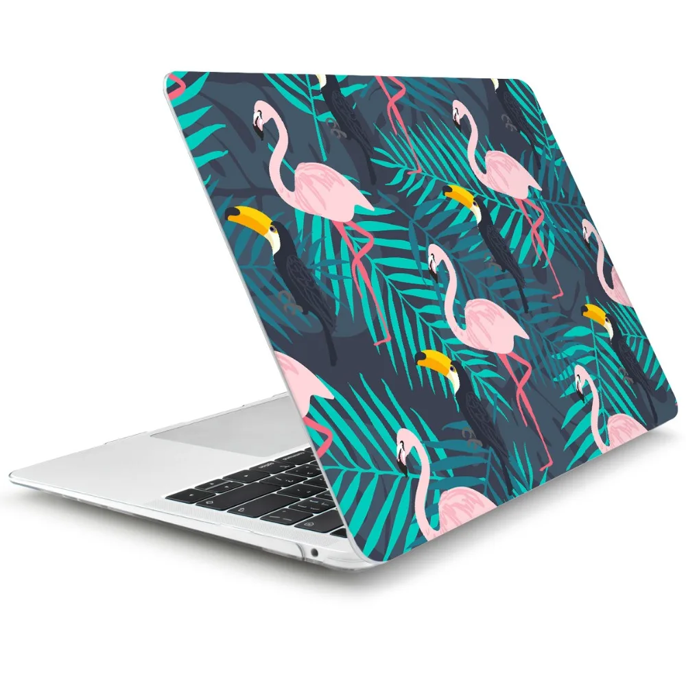 Чехол для ноутбука с фламинго APPle MacBook Air Pro retina 11 12 13 3 15 4 дюймов сенсорной панелью
