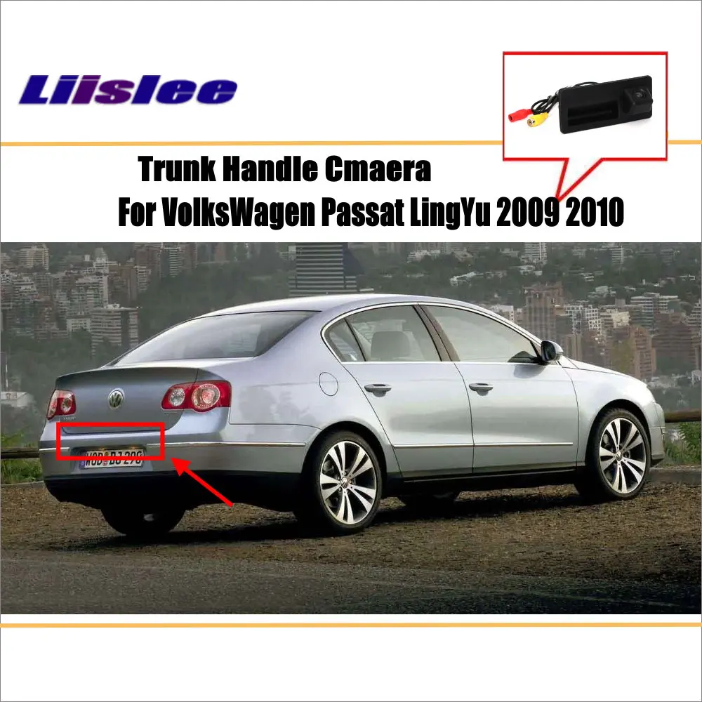 Liislee Автомобильная камера для VW VolksWagen Passat LingYu 2009 2010/камера заднего вида/HD CCD RCA NTST
