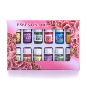 Эфирные масла для спа с ароматизатором, 12 бутылок
