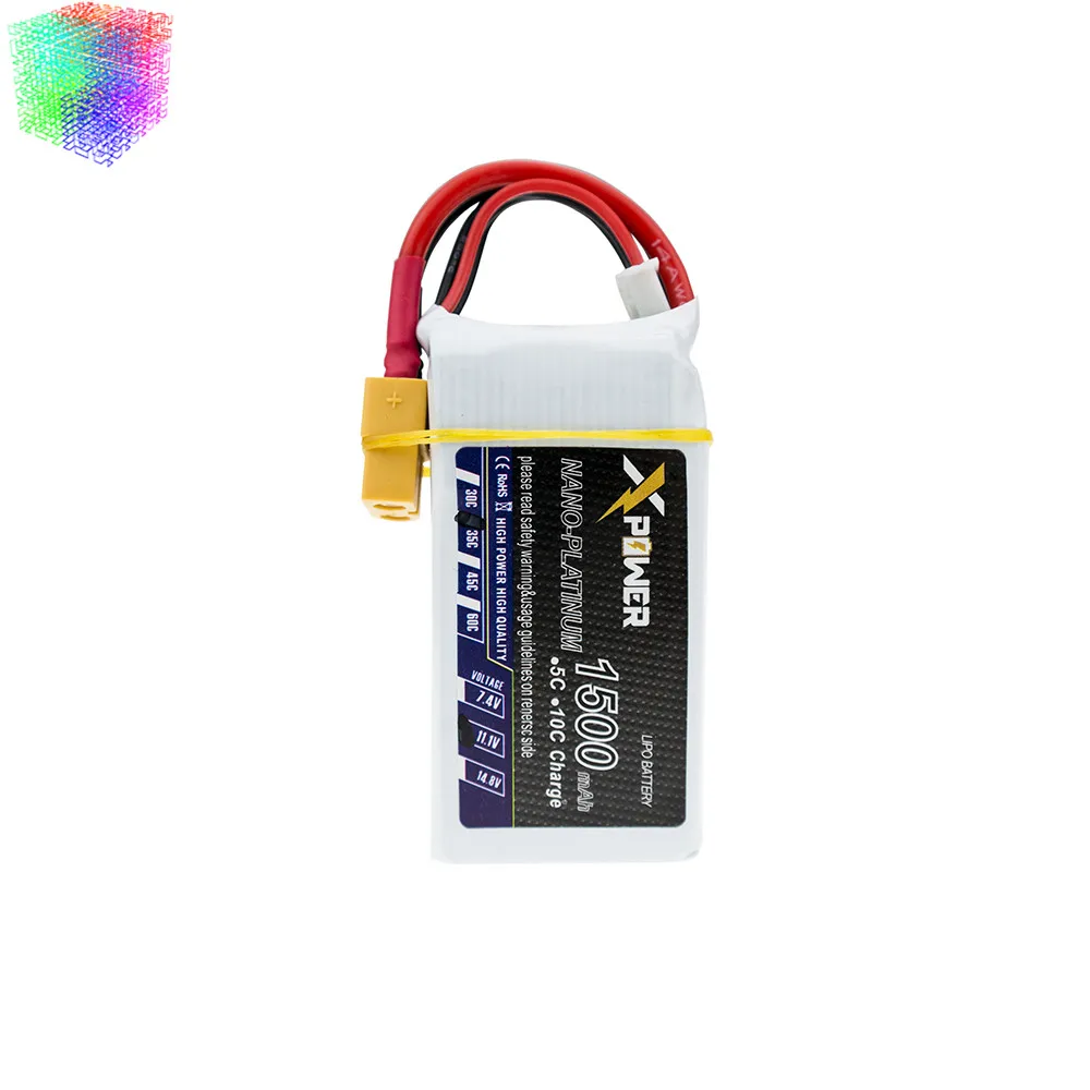 3S 11 1 В 1500 мАч 35C Lipo аккумулятор XT60 T Разъем для RC автомобиля Skylark Mini Shredder200 Qav250 Vortex