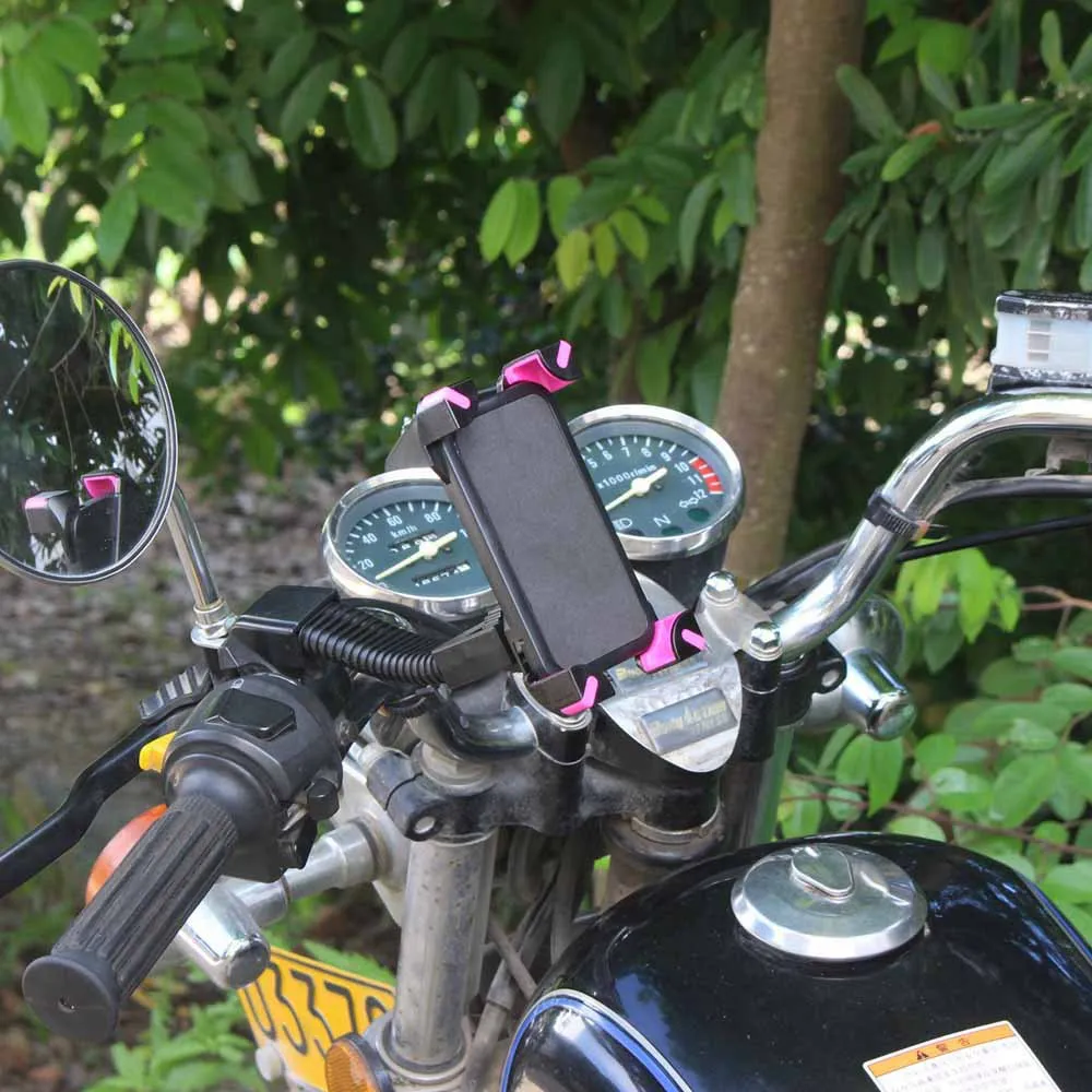 KISSCASE держатель для телефона анти скользкая ручка моторы подставка мотоцикла