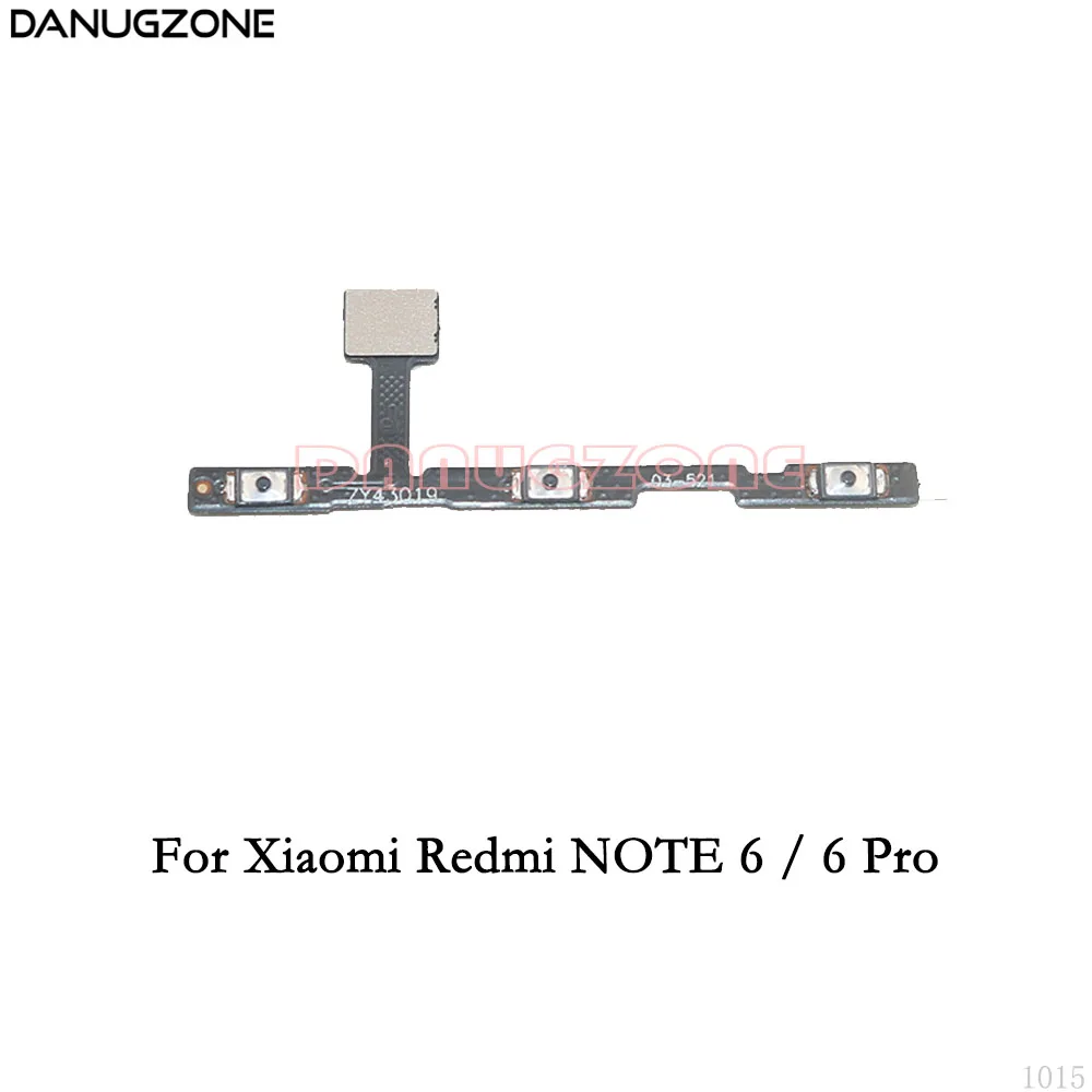 For Redmi NOTE 6 PRO Кнопка включения/выключения звука кнопка выключения звука гибкий кабель для Xiaomi Redmi NOTE 6 6A 7 5A 5 PRO 2 3 4 4X/NOTE 3g 4G - Цвет: For Redmi NOTE 6 PRO
