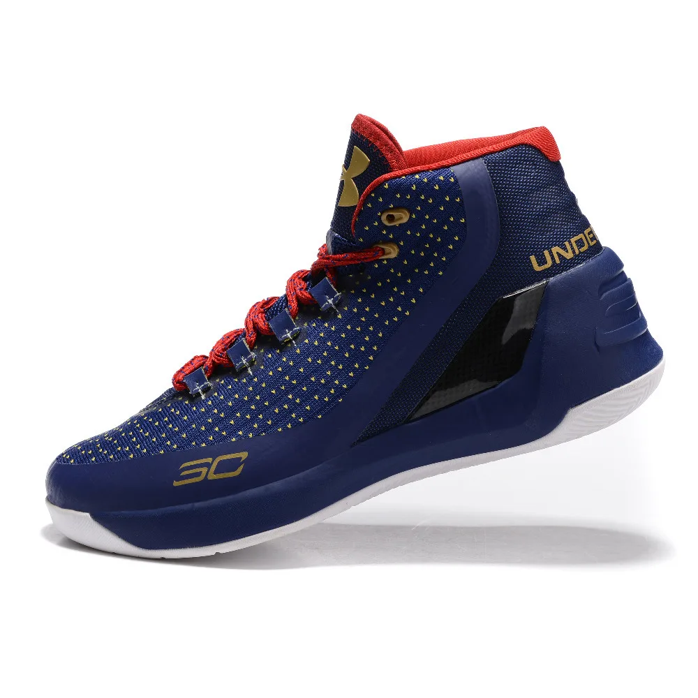 Under Armour Новое поступление UA Для мужчин Карри V3 с seaglass стельки Баскетбол