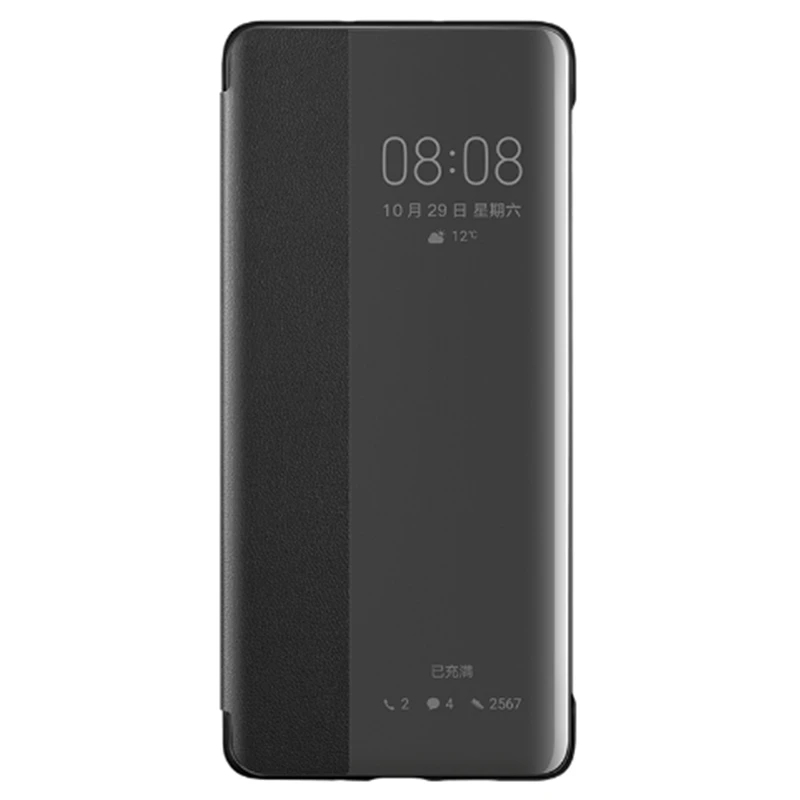 Чехол для Huawei P30 Pro официальный 100% оригинал умный кожаный откидной P 30 30Pro защитный