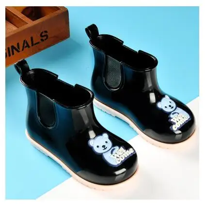 Бесплатная доставка детские сапоги 2018 девочек резиновая обувь весенние