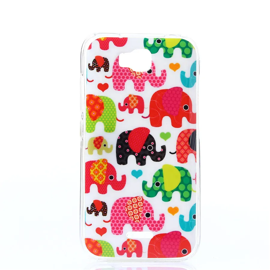 Для Huawei Y5C оболочка мягкая ультра тонкий ТПУ ударопрочный печать мода case обложка