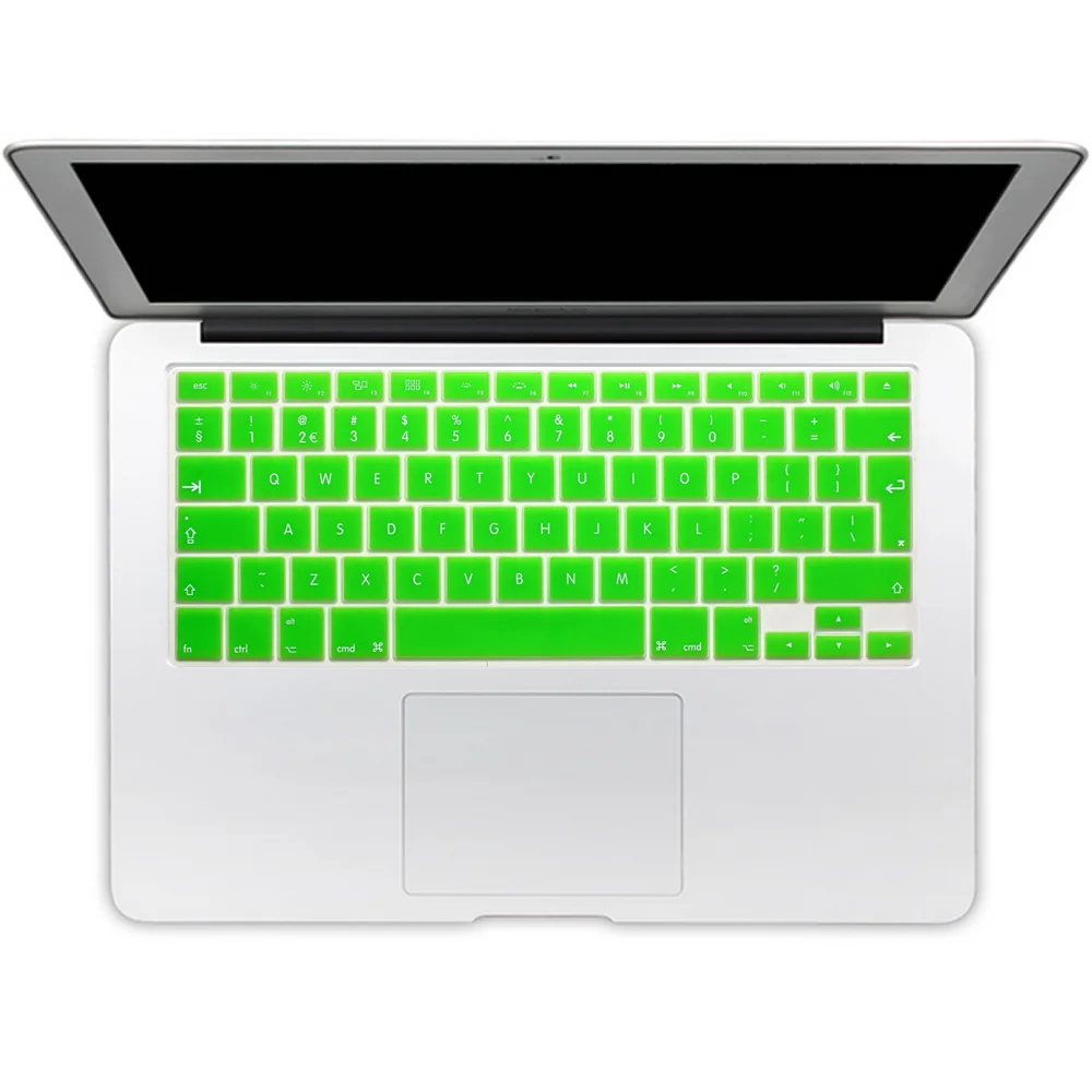 Redlai силиконовый EU/британский английский чехол для клавиатуры для Macbook Pro retina 13 15 1" для mac book Air 13" клавиатура Flim наклейки