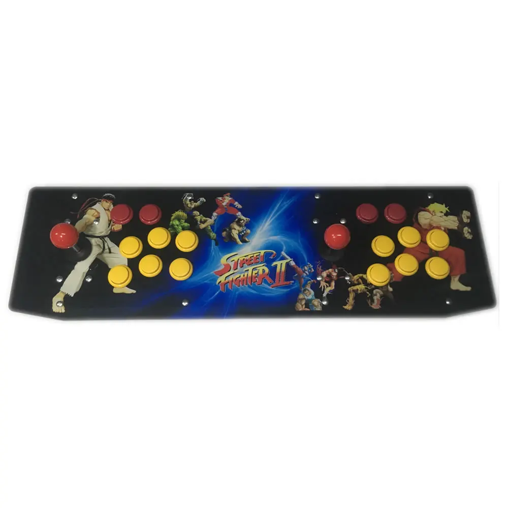 Два игрока настольная аркадная Ретро игровая консоль Raspberry Pi 3B художественная