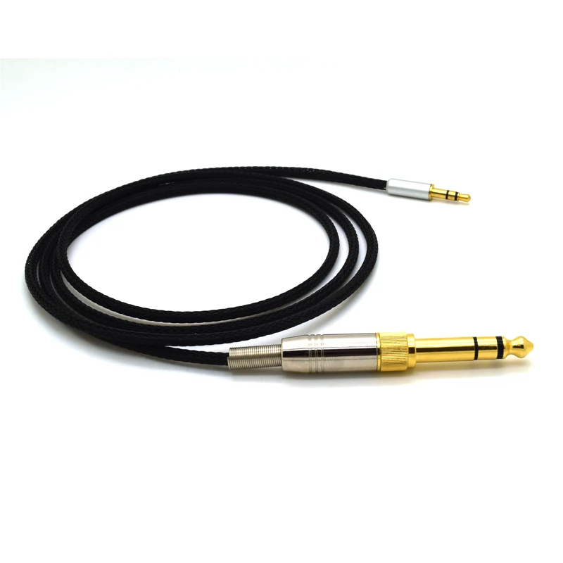 

Upgraded Headphone Cable for Bang&Olufsen B&O Beoplay H6 H8 H9 Headphones Headset Replacement Audio Wire 6.35 / 3.5mm to 3.5mm