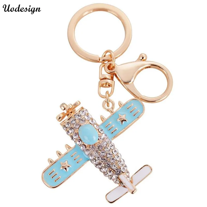 

Бесплатная доставка Высокое качество кристалл самолет брелок горный хрусталь брелок креативные ювелирные изделия