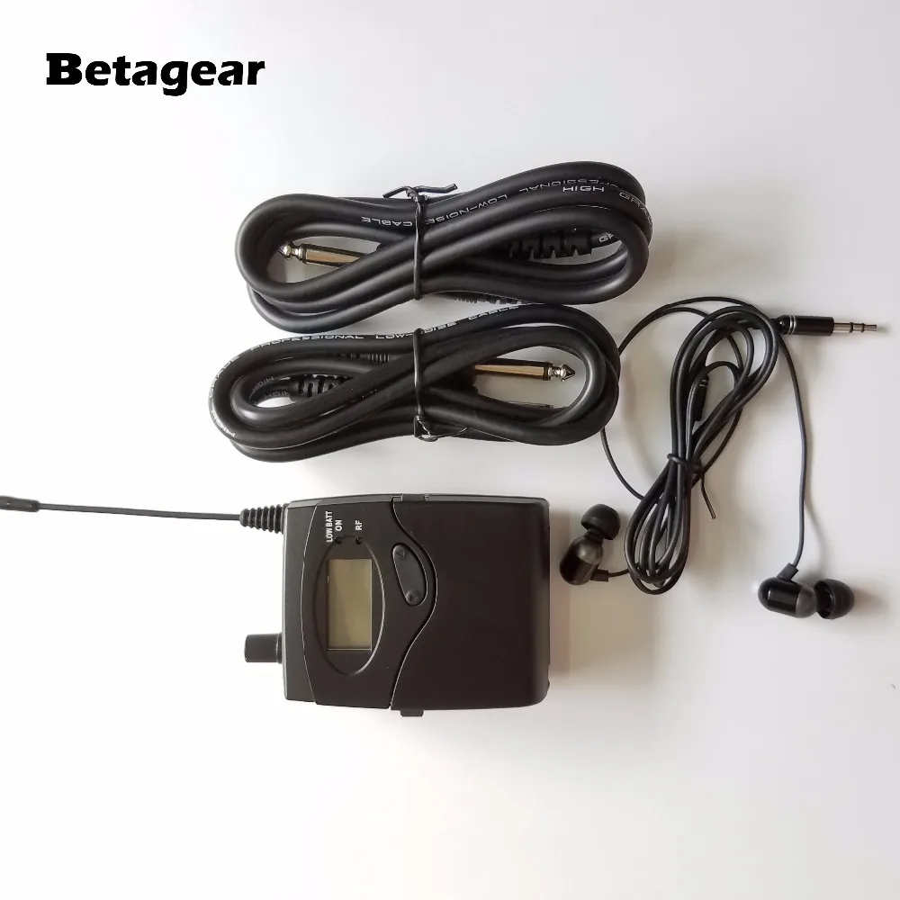 Betagear Бесплатная доставка BT2000 внутриканальная система мониторинга 3 приемника