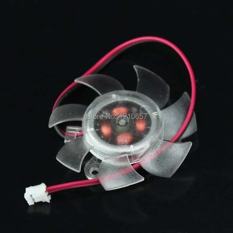 1 шт. 12 В 2 Pin PC графика видео vga карта радиатор охлаждающий вентилятор 45 мм|fan cap|card