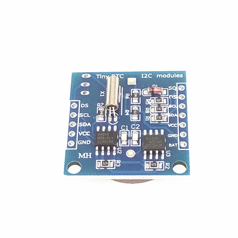 10 шт./лот Tiny RTC I2C модуль 24C32 память DS1307 часов для arduino | Электронные компоненты и