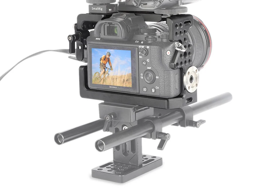 SmallRig A7m2 камера клетка установка для sony a7II/a7RII/a7SII с ARRI розетка крепление и Холодный башмак крепление HDMI кабель зажим 1982