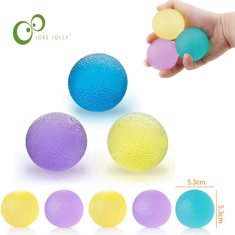 Силиконовый тренажер для восстановления рук шарик массажа яйцо