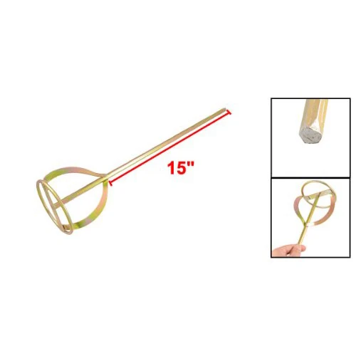 -15 &quotДлина шестигранный вал Штукатурка Краска миксер весло для смешивания