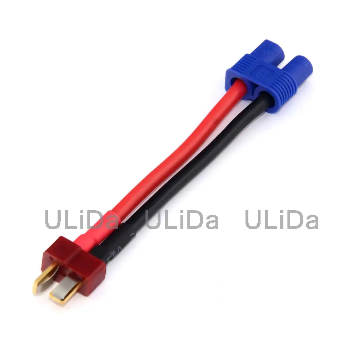 

T-Plug (Deans Style) Male to Female EC3 Style Charger Connector / Adapter 14AWG