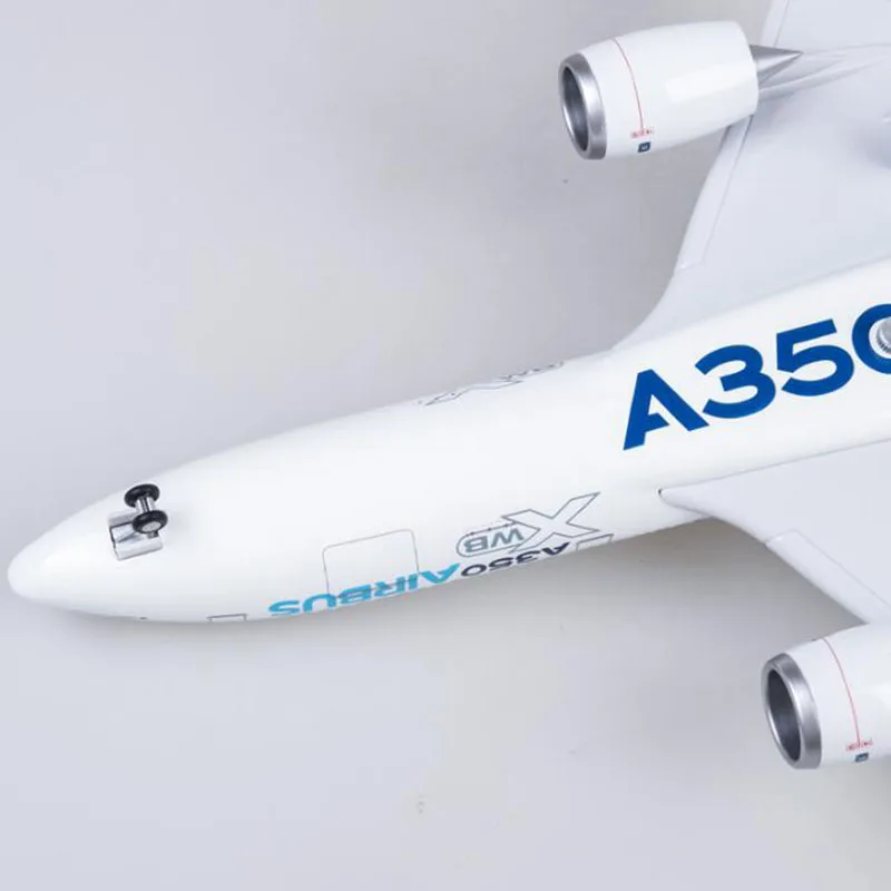 47 см 1/142 масштаб самолет Airbus A350 прототип XWB авиакомпания Модель W светильник и колеса литья под давлением пластиковая Смола самолет для сбора