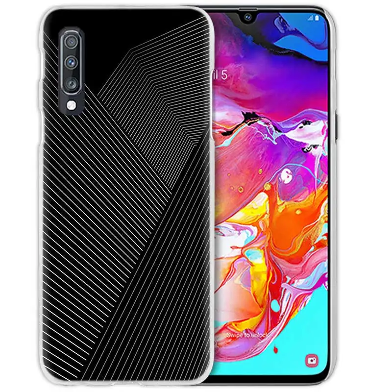 11 Геометрических фигур линии узор чехол для samsung Galaxy M40 A50 A80 A70 A60 A40 A30 A20e A10 J4 J6 плюс J8 Жесткий Чехол для мобильного телефона - Цвет: 11