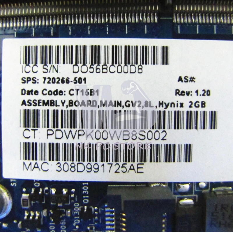 NOKOTION 720266 001 601 для HP Envy 17 17j M7 материнская плата ноутбука DDR3L GT740M 2 Гб видеокарта|laptop