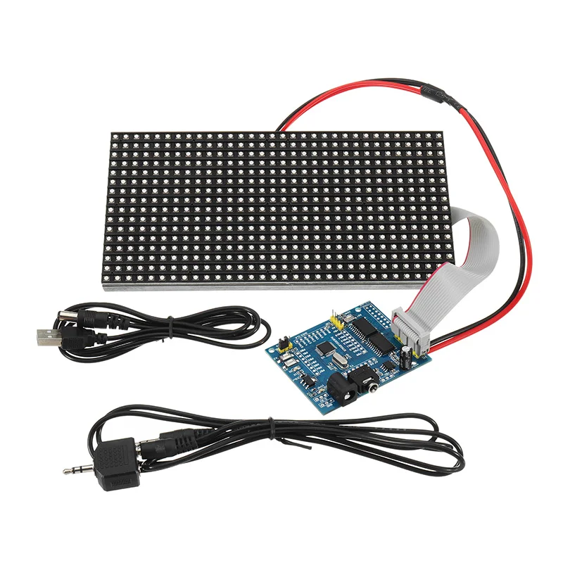 Светодиодный дисплей с цветным музыкальным спектром 16x32 STM32|board board|board ledboard color |