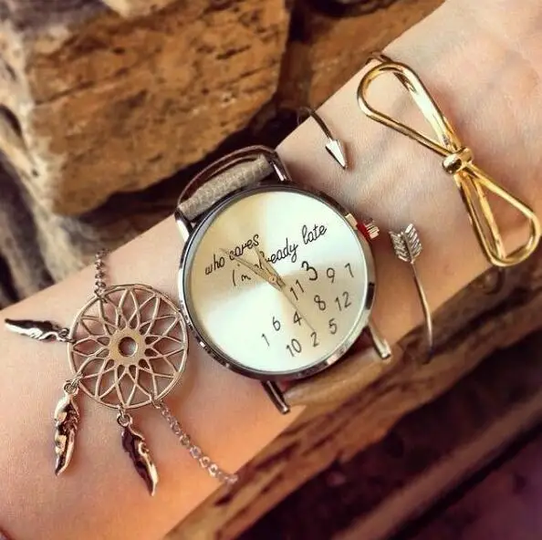 Женский браслет в стиле панк 12 предметов|Браслеты| |