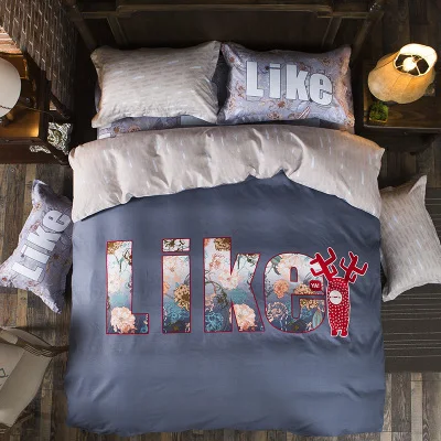 Американский стиль постельных принадлежностей двойной полный королева king size