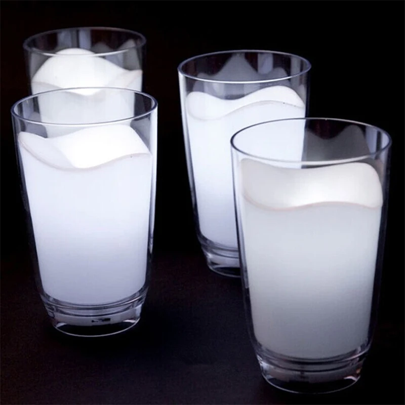 Новый ABS стакана молока светодиодные лампы Творческий Рождественский подарок