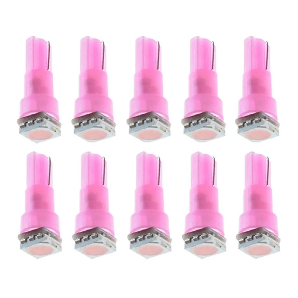 20 шт T5 5050 1SMD высокое качество супер светильник дополнительный Цвет прочные туфли на танкетке приборной панели светодиодный светильник лампы 2721 74 73 70 17 18 37#268467