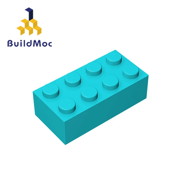 BuildMOC совместимые сборы частицы 3001 2x4 для строительных блоков детали сделай сам
