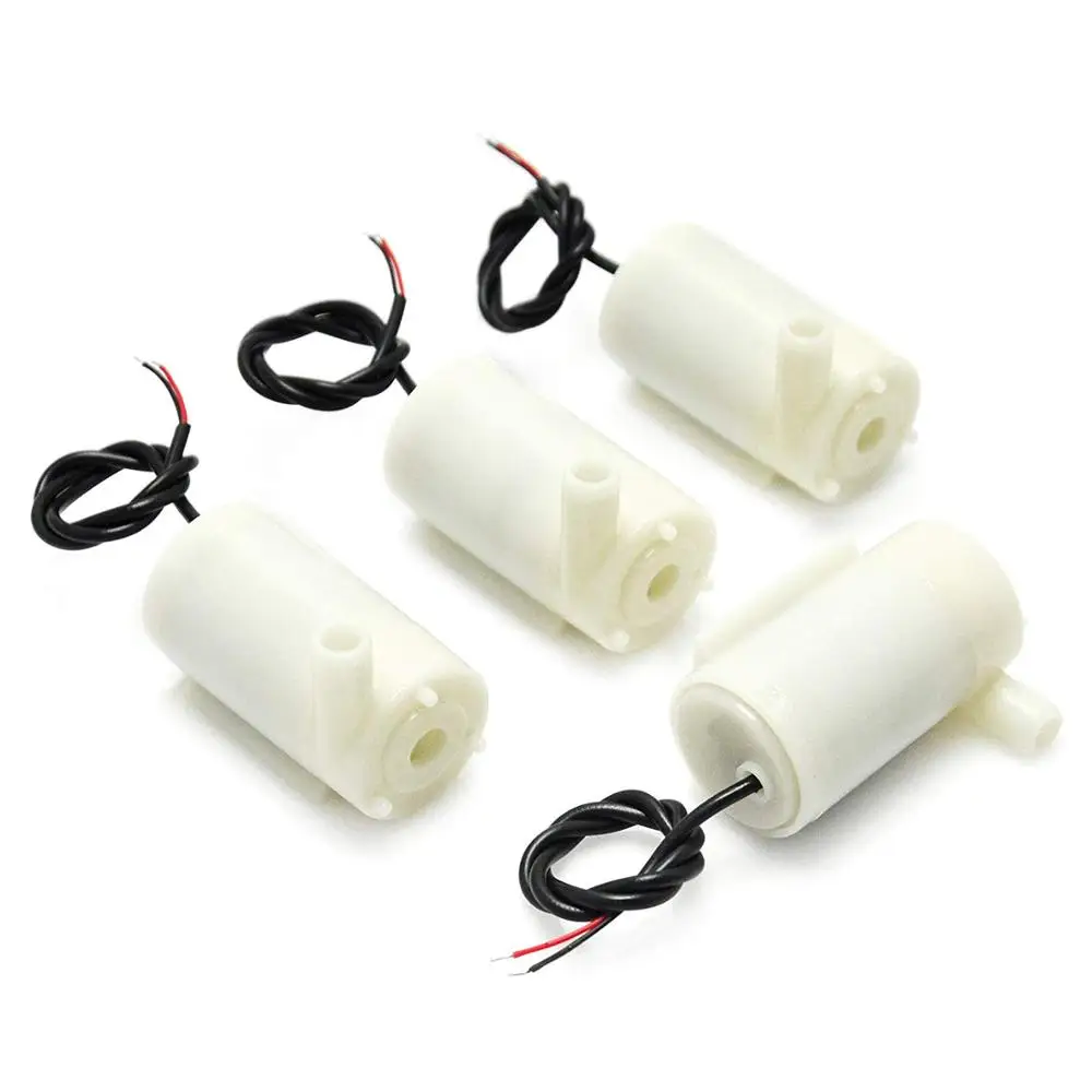 4 шт. DC 2 5 6V Низкий уровень шума бесщеточный мотор Pump120L/H Мини Микро погружной