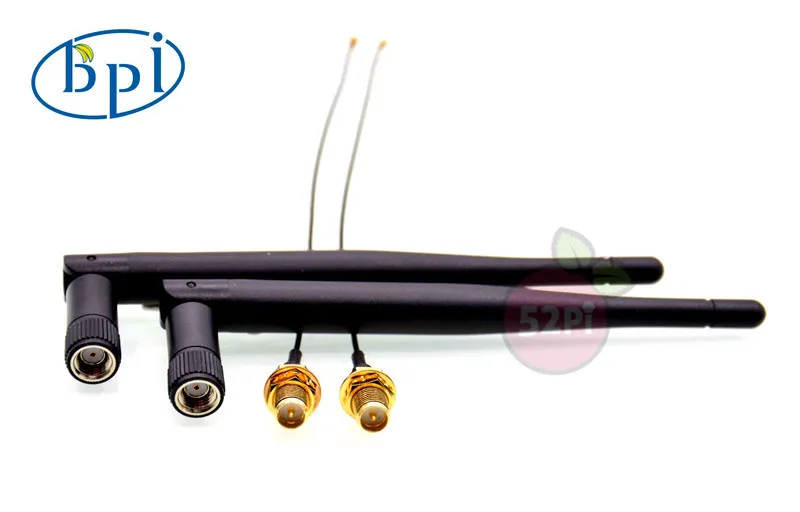 2 шт./лот 3 дБ WiFi антенна для BPI-M64 BPI-M3 BPI-M2U BPI-M2 Ultra BPI-M1 + Plus. Banana Pi M64 M3 M2 ультра M2U M1