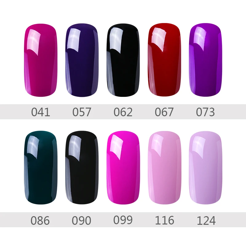 Лак для ногтей HNM 8 мл 28 цветов УФ светодиодный лак отмачиваемый Гель