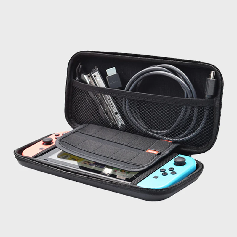 4 в 1 комплект аксессуаров для Nintendo doswitch Портативная сумка для хранения Чехол кристальная оболочка закаленная пленка для очков с usb-кабелем для передачи данных