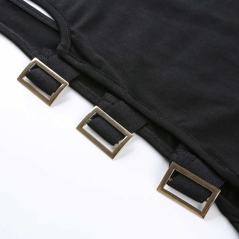 Женская рубашка черная с открытыми плечами 2019|Майки| |